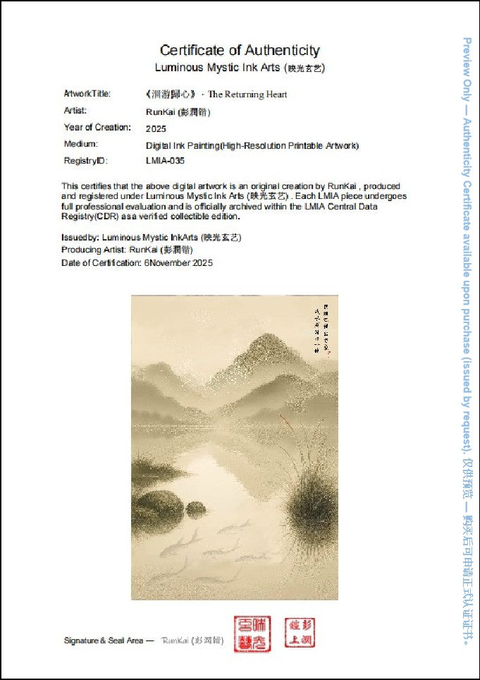 LMIA-035 《洄游歸心》 · The Returning Heart