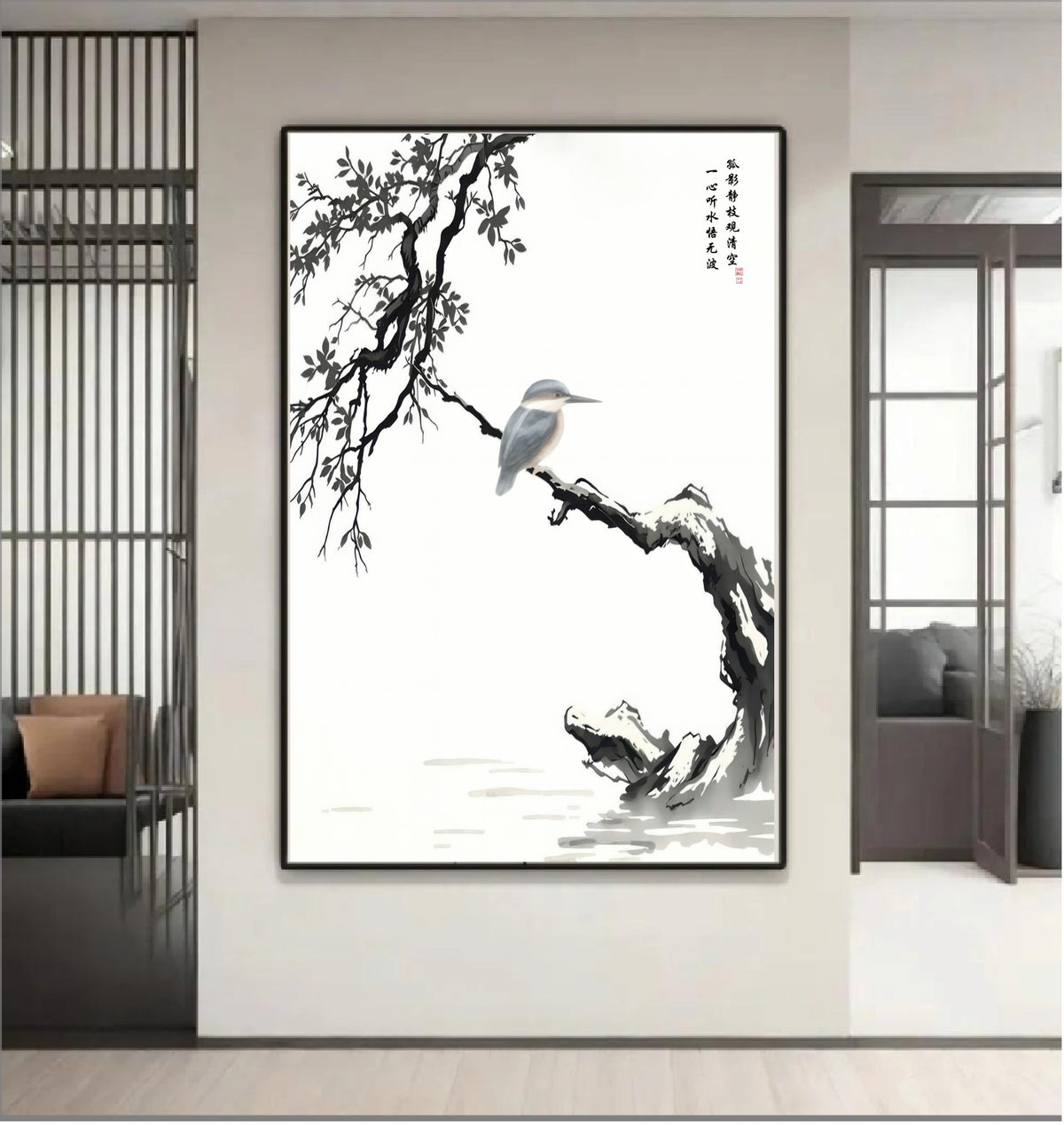 LMIA-058 《静枝听水》 · Listening to Water in Stillness