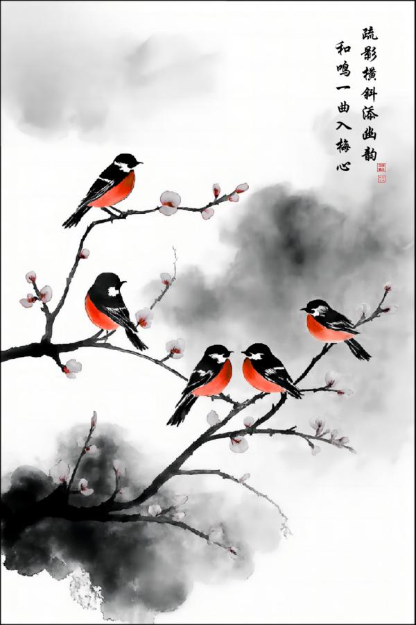 LMIA-011 《梅影和鸣》 · Harmony Beneath the Plum Blossoms