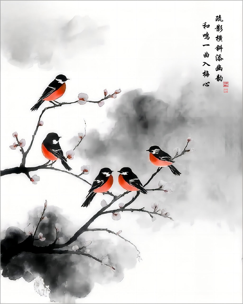 LMIA-011 《梅影和鸣》 · Harmony Beneath the Plum Blossoms