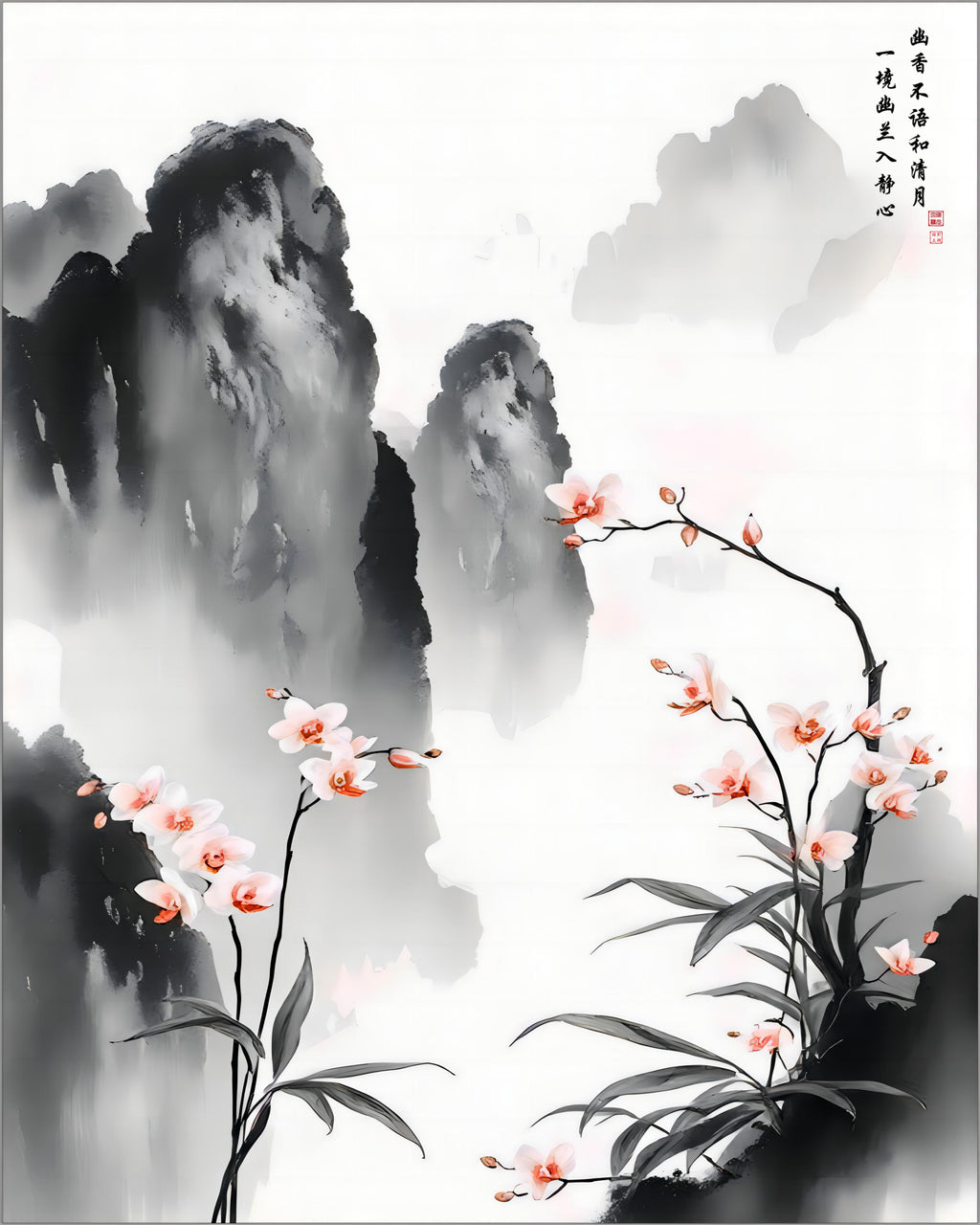 LMIA-012 《一境幽兰》 · Orchid Reflections in the Quiet Peaks
