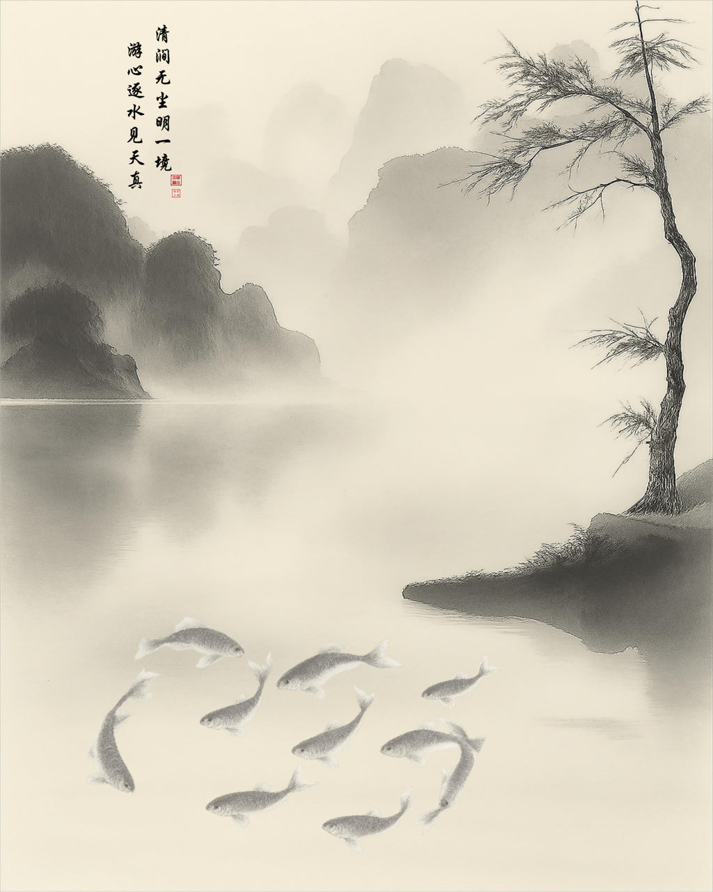 LMIA-014 《清涧游心》 · Where the Heart Drifts in Quiet Waters