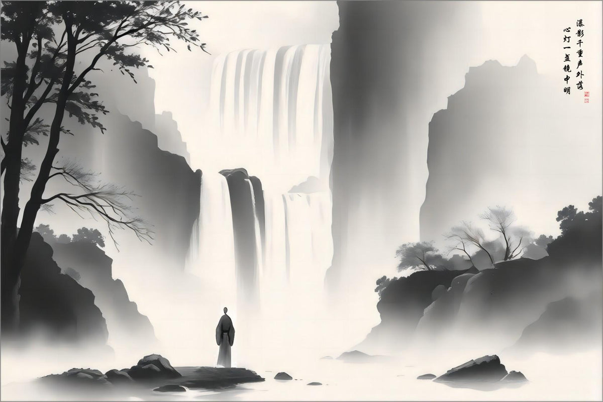 LMIA-020 《心界听瀑》Beyond the Waterfall, the Heart Beholds Itself
