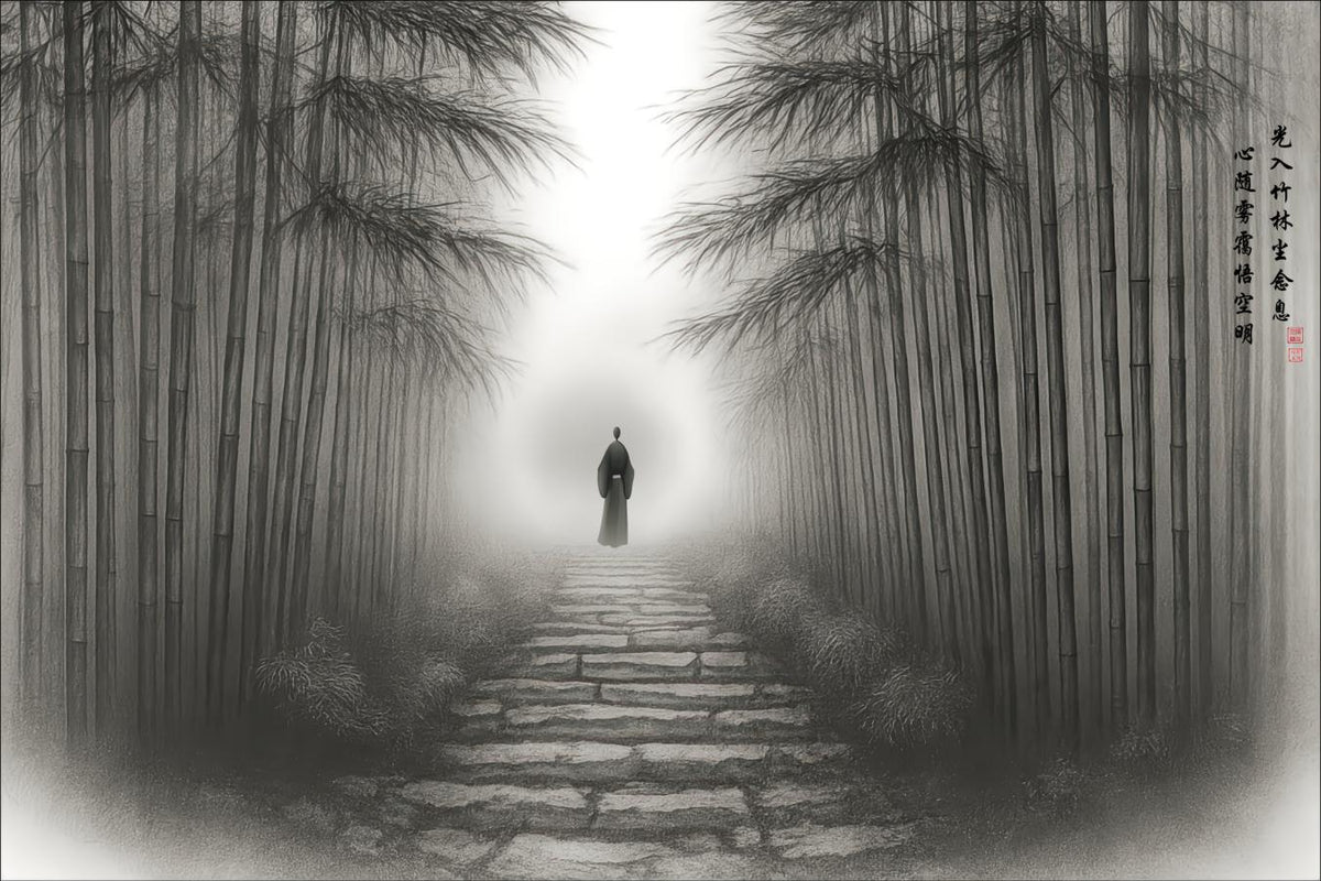 LMIA-021 《竹径悟心》 · Light Beyond the Bamboo Shadows