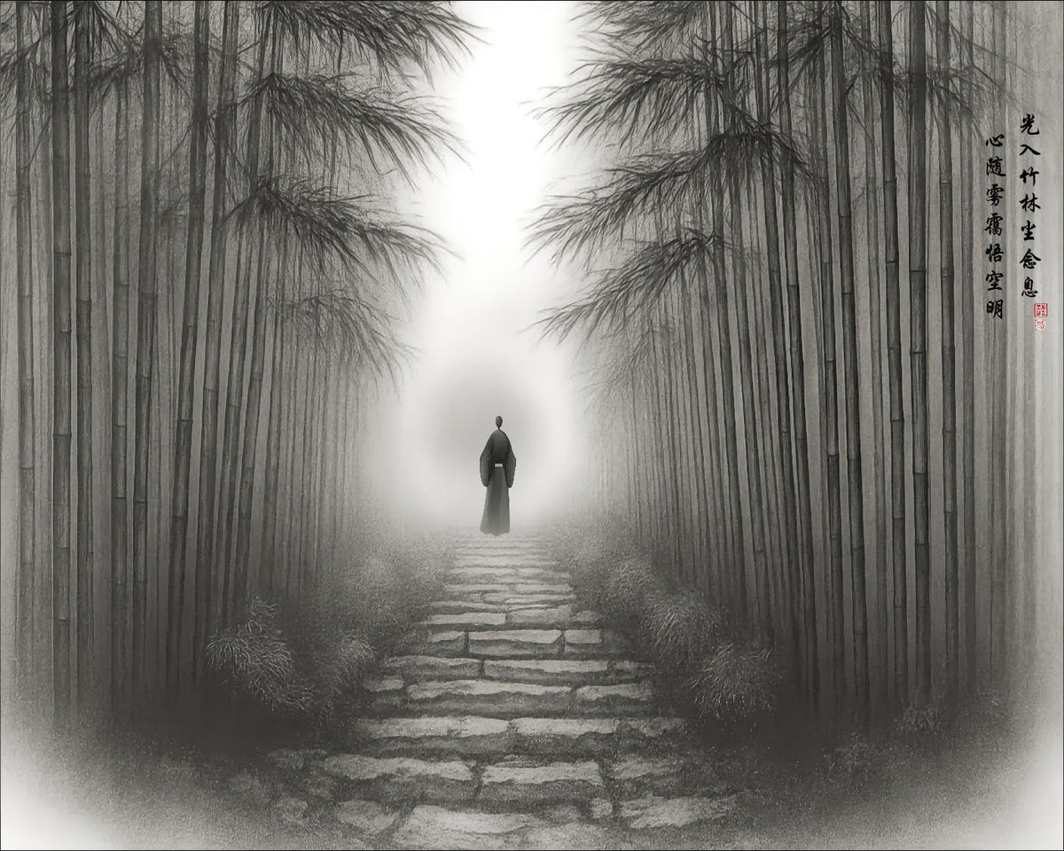 LMIA-021 《竹径悟心》 · Light Beyond the Bamboo Shadows