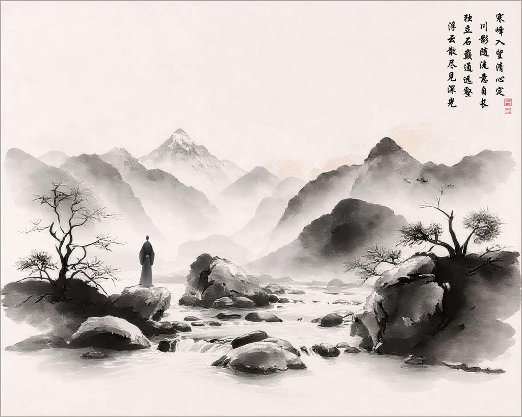 LMIA-029 《寒峰观流》 · Watching the Waters Beneath the Winter Peaks