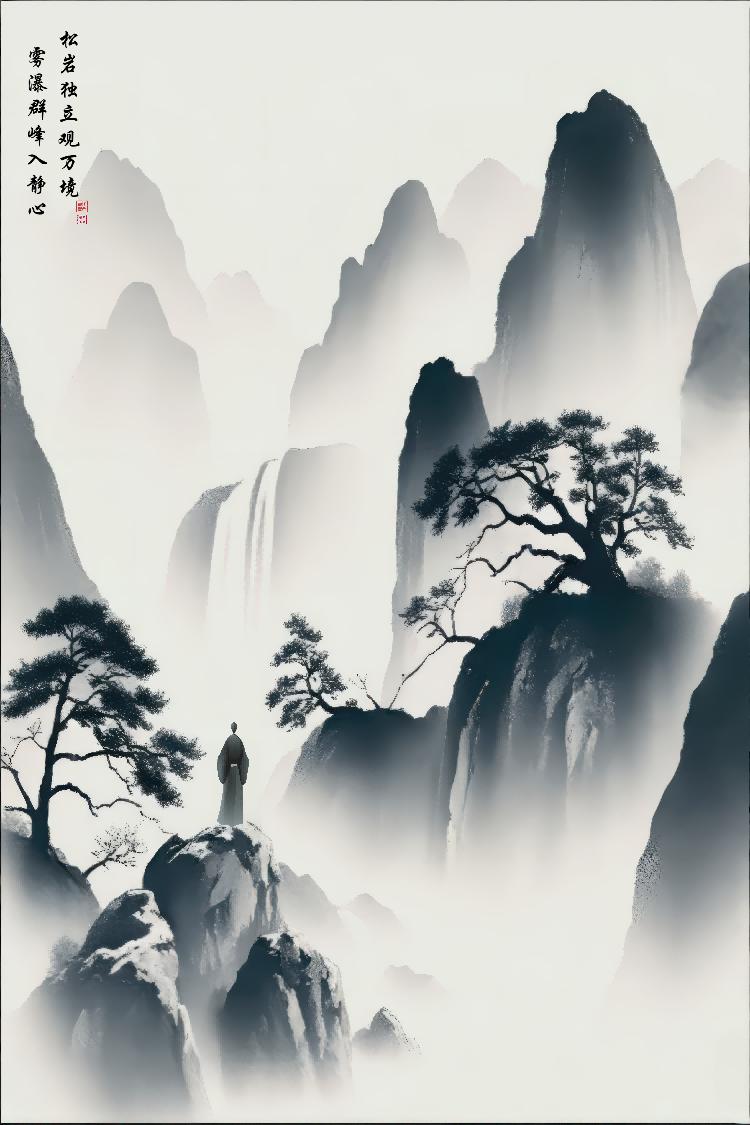 LMIA-040 《松岩观境》 · Realm Beyond the Pine Cliff