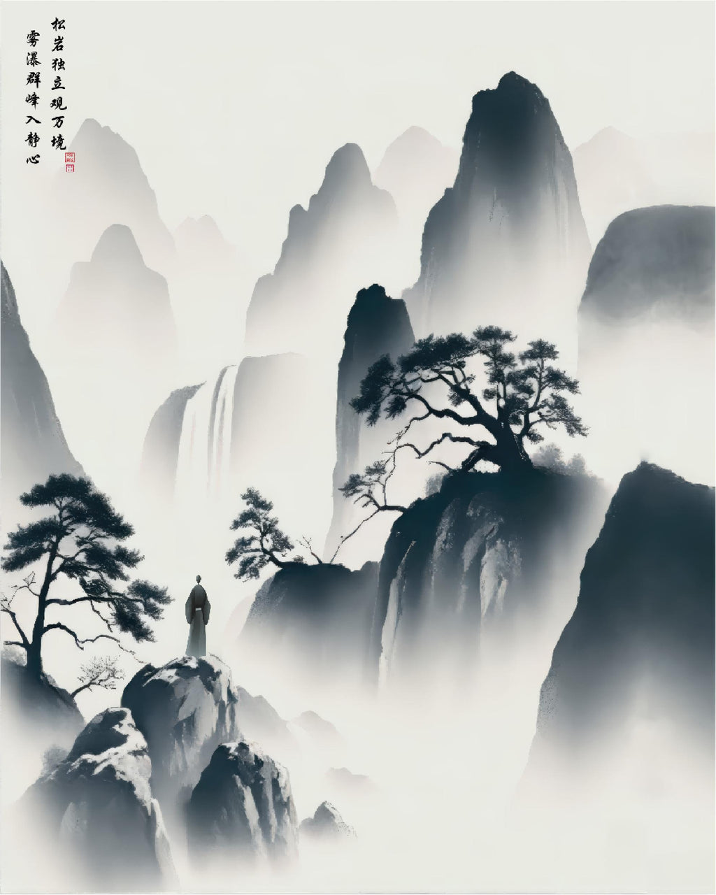 LMIA-040 《松岩观境》 · Realm Beyond the Pine Cliff