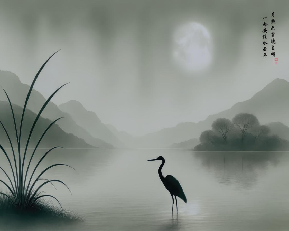 LMIA-042 《月下守静》 · Stillness Beneath the Moon