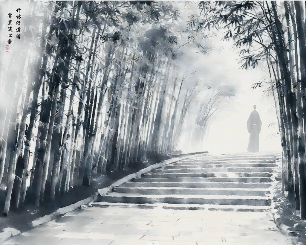 LMIA-046 《雾林悟静》 · Discovering Stillness in the Misty Forest