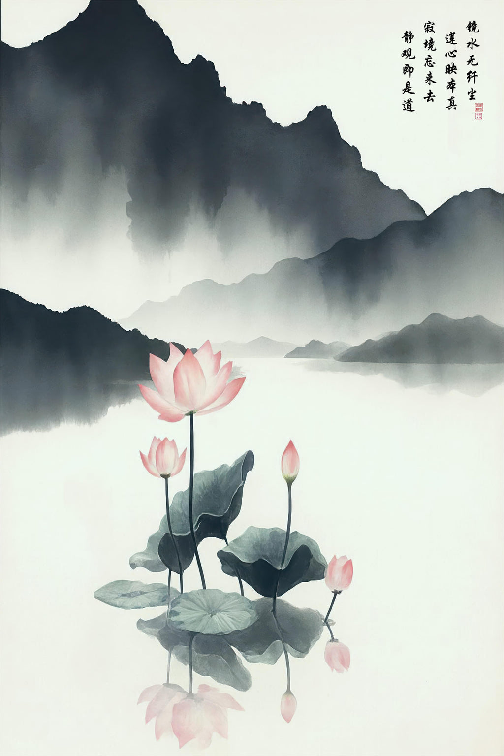 LMIA-047 《镜水莲心》· Lotus in the Mirror of Water