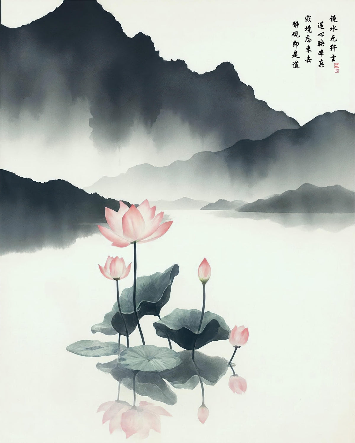 LMIA-047 《镜水莲心》· Lotus in the Mirror of Water