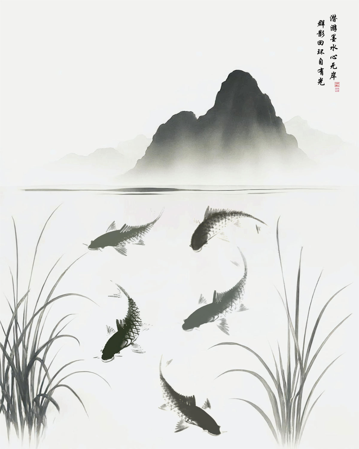 LMIA-050 《潜游墨心》 · The Heart Drifting Beneath the Inked Waters