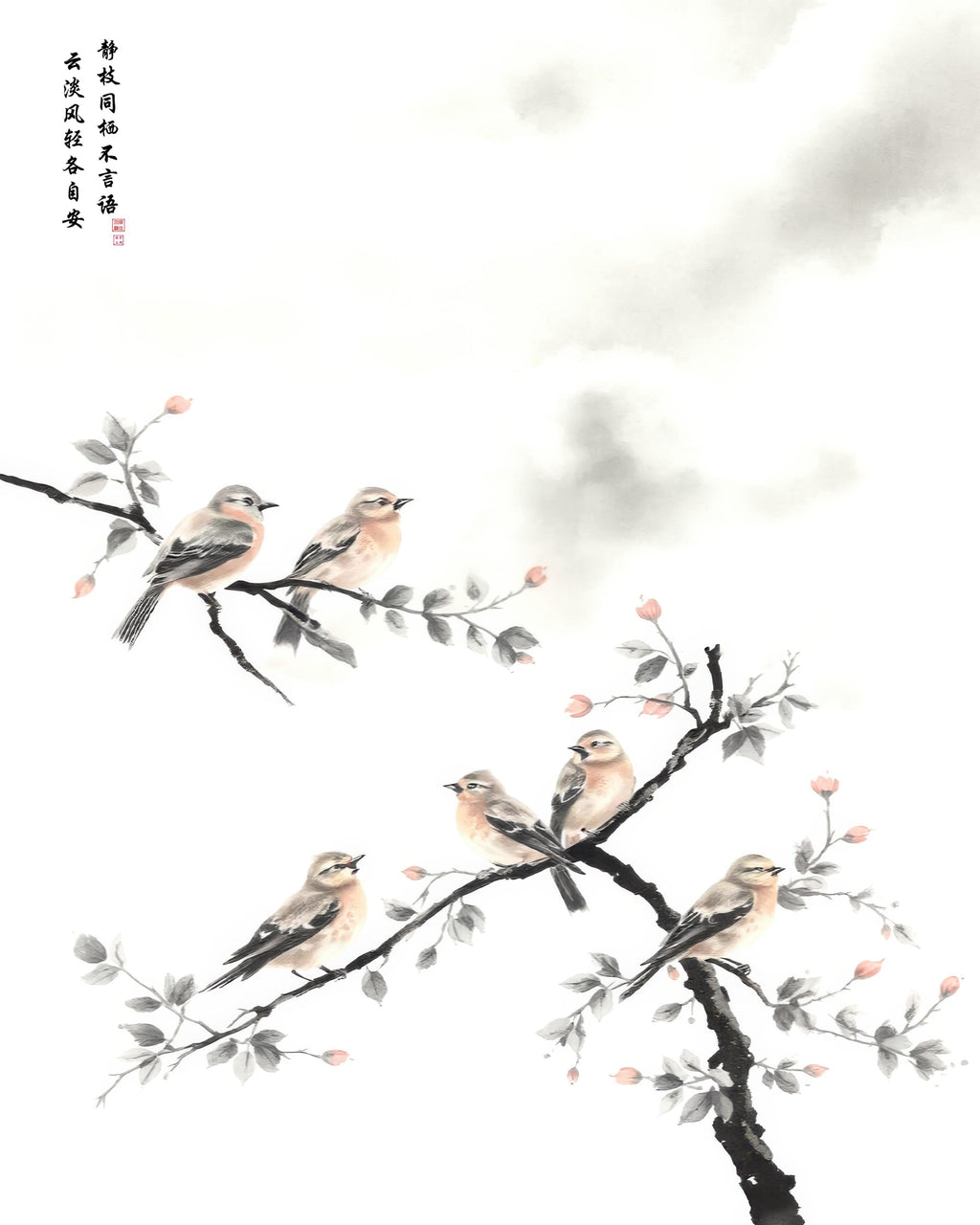 LMIA-060《静枝同栖》 · Resting Together on Quiet Branches