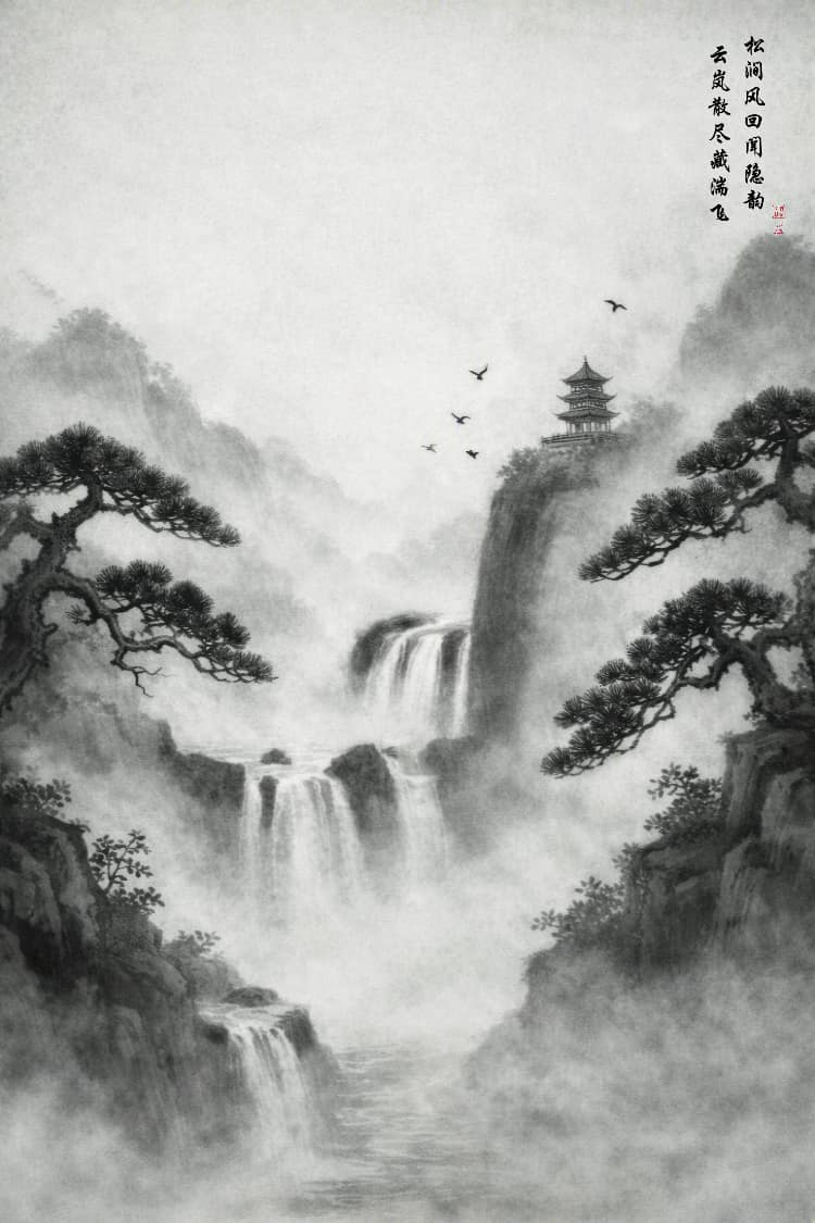 LMIA-080 《松涧藏湍》· Pine Ravine Hidden Torrent