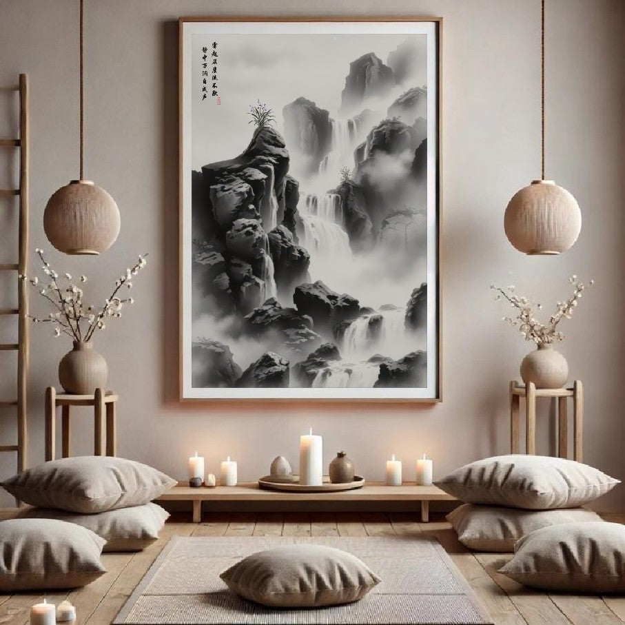 LMIA-041 《雾瀑观流》 · Contemplating the Flow Within the Misty Falls