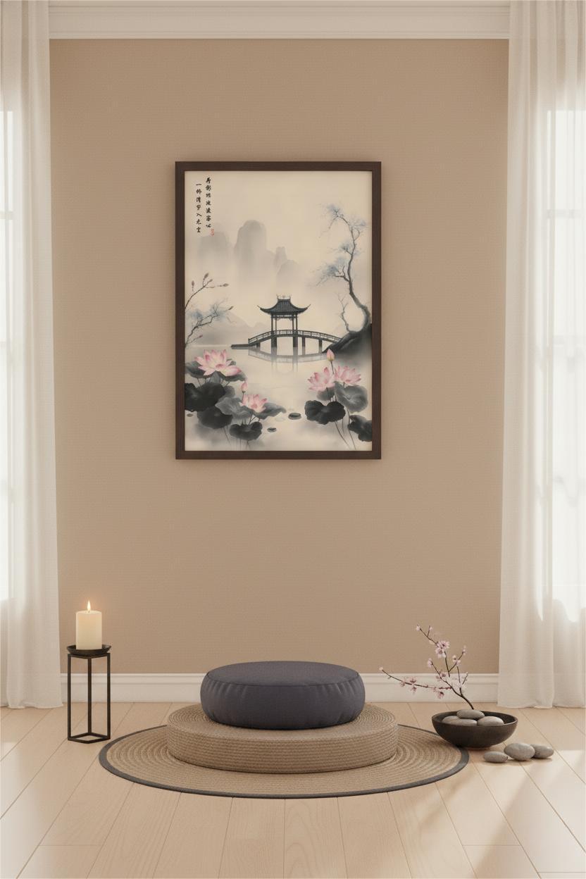 LMIA-018 《荷影渡心》 · Lotus Reflections on the Quiet Bridge
