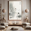 LMIA-062 《鹤立静水》 · Crane by Still Waters