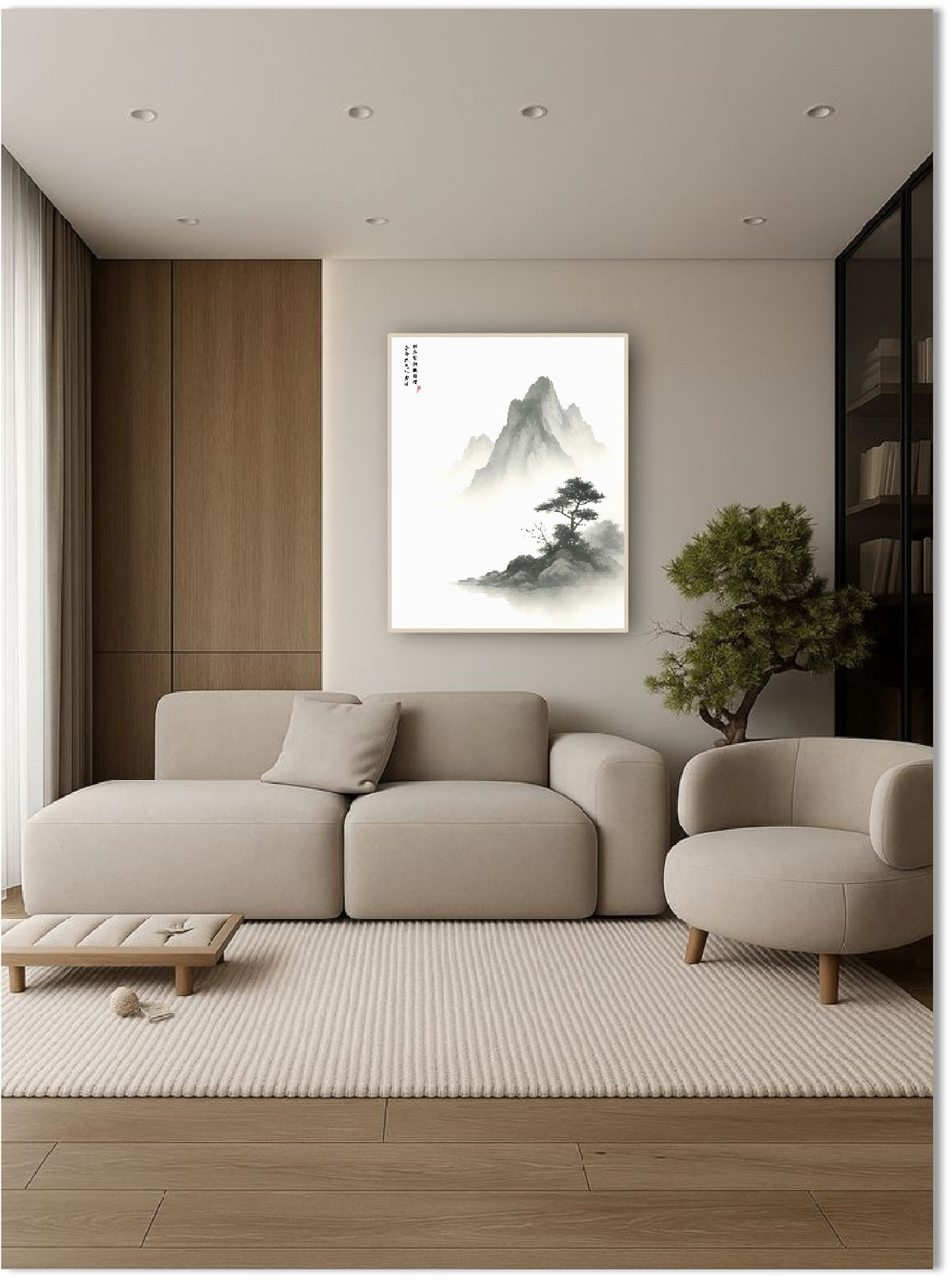 LMIA-066 《松岳静境》 · Pine and Peak within a Tranquil Realm