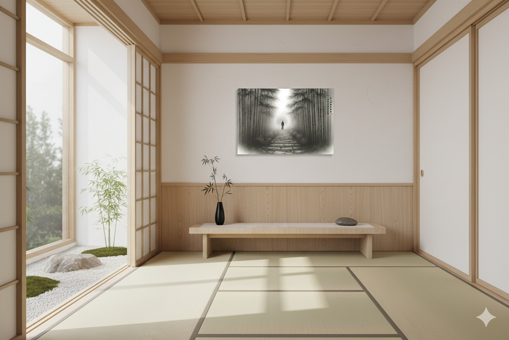 LMIA-021 《竹径悟心》 · Light Beyond the Bamboo Shadows